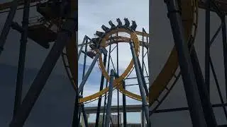 Up close and personal | Batman the Ride, Six Flags Over Texas | Arlington, Texas | B&M Invert