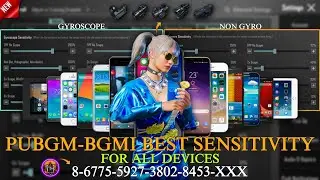 2025 World Best Sensitivity Settings 🔥 For All Mobile Non Gyro And Gyroscope Android And IOS ✅