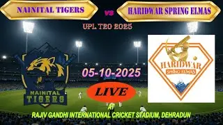 Nainital Tigers vs Haridwar Spring Elmas Final #nainitaltigers #haridwarspringelmas #UPLT20