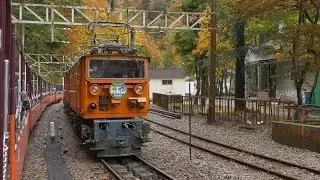 黒部峡谷トロッコ電車 欅平紅葉 by DMC FZ1000