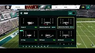 How to run read option in madden 23 mobile.  (BROKEN)!!!