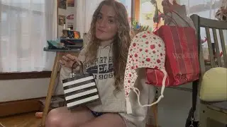 ASMR Fabric Scratching (Victoria&rsquo;s Secret Bra & Sephora HAUL!) Personal Attention X-mas Haul