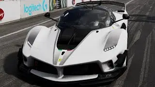GRID 2019 - Ferrari FXX-K EVO - Car Show Crash Test . 4K 60fps.