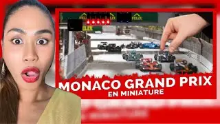 Tiny Cars, BIG Drama! 🏎️ Reacting to the 2024 Miniature Monaco GP