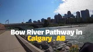 Bow River Pathway in Calgary I Calgary Bike Pathways