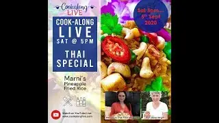 Cookalong LIVE Sat 5th September @ 5pm: Pineapple Fried Rice
