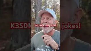 K3SDM making jokes during my activation at US-12204. #pota #parksontheair #hamradio