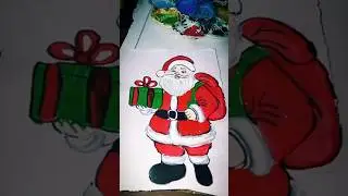 santa claus day 2❤️ #santaclaus #christmas2025 #music #art