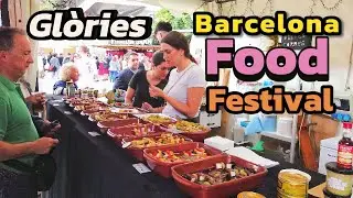 Glòriers, Barcelona Food street Festival October 2025 / Barcelona Spain Street food