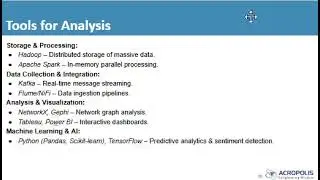 Analyzing Large-Scale Data for Social Networks