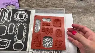 How to create a sponged background with stencils: 3 card designs!