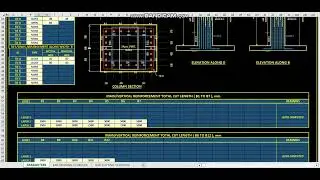 CONCRETE COLUMN BAR BENDING PROGRAM/APPLICATION