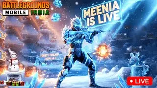 BGMI LIVE🔴 RUSH GAMEPLAY | MEENIA IS LIVE IN IPAD PRO M1 #BGMI #bgmilive #shorts #pubgmobile  #pubg