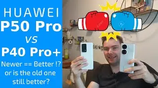Huawei P50 Pro vs P40 Pro+