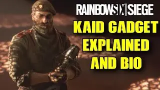 R6 in-depth Kaid how his Gadget works explained HQ Trailer w/ Biography Story & Gameplay Analysis