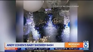 Andy Cohen's Star Studded Baby Shower was decorated by the 