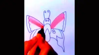 How to draw a butterfly step by step | drawing butterfly easy #drawing #shorts  #sheetalartroom
