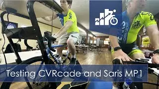CVRcade and Saris MP1 Trainer Platform | 2020 | Hunter Allen