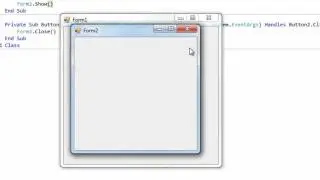 Visual Basic Multiple Forms