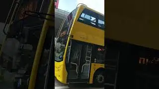 Bus driver hardly go through a narrow road #narrowroads  #hongkong