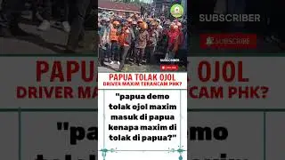 KENAPA PAPUA TOLAK OJOL MAXIM? #ayah #ibu #ayahibu #suami #istri #suamiistri #papua #tni #kkb #opm