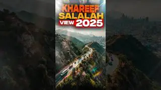 Salalah Khareef 2025 🌧️| Full Nature Scene | Rain & Hills  | Muscat & Salalah Tour