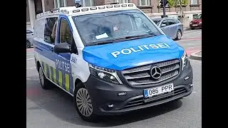 Tallinn Ambulance 918 and Police 3681