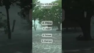 Country with the Most Typhoons