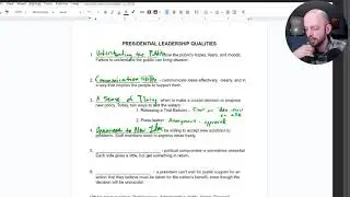 Presidential Leadership Qualities