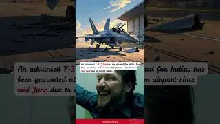 🔐 F‑35 Stealth Fighter Stuck in India?! | High‑Level Security Alert 😲