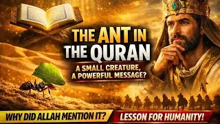 Allah&rsquo;s Hidden Lesson in the Quran | The Ant That Taught Humanity&rdquo; 😨