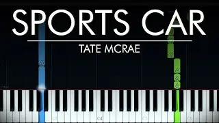 Tate McRae - Sports Car | Easy Piano