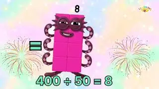 FUN DIVISION WITH NUMBERBLOCKS 50 TO NUMBERBLOCKS 1000 -1 | @learningcity786 | MATHS FOR KIDS