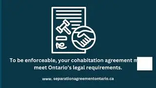 Legal Framework for Cohabitation Agreements in Ontario