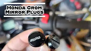 Honda GROM | Mirror Plugs
