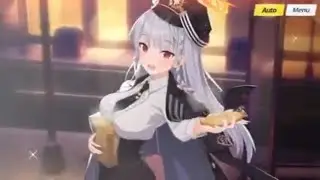 Haruna L2D (Live 2D) Cutscene & Dialog | Blue Archive