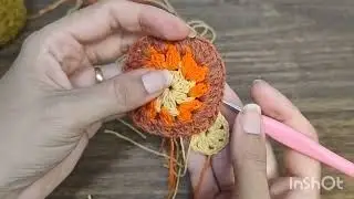 Voc&ecirc; Vai Amar Esse Square de Croch&ecirc; 