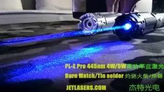 OneOf The Most Powerful Blue Lasers Portable,4W 5W PL E Pro 445nm, JETLASERS