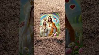 Feel Jesus Love😇❤️ #jesus #love #maria #shorts