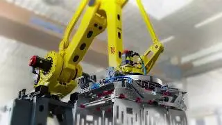 Area di palletizzazione automatica per scatole e sacchi - FLEXROBOT