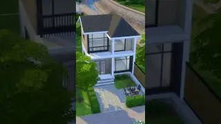 PART 1 | THE SIMS 4 ASMR MODERN 2 STORY HOUSE ✨#thesims4 #sims4 #sims #ts4 #thesims #sims4build
