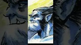 How To Draw Beast.  FULL TUTORIAL on Patreon. Link in bio: Patreon.com/CartoonBlock