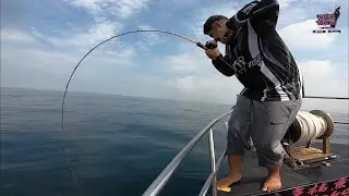 Slow jigging Ill 「S 」VS Port Klang Indian threadfin （Senohong )14Kg & 12kg Full  Video..