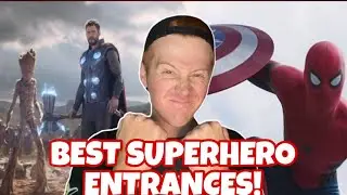 Top 10 SUPERHERO ENTRANCES!