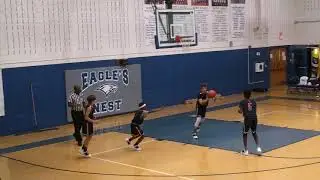 NORTH VERMILION 8TH GRADE BASKETBALL VS SCOTT MIDDLE IN SCOTT MIDDLE TOURNAMENT 11-30-18