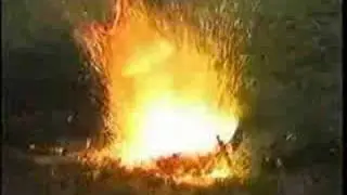 Lightning a BBQ with liquid oxygen