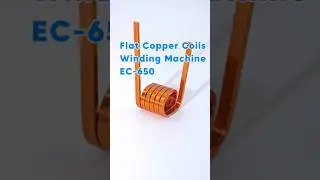 ⚡ Vertical Winding in Action &mdash; Perfect Flat Copper Coil in Seconds!