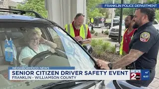 Franklin Police Department hosts senior driver safety event