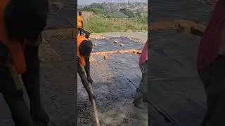Amazing Construction works | Oversite Casting #construction #house #shorts