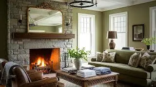 Fireplace TV Wall Living Room Live Setup | Step-by-Step Layout